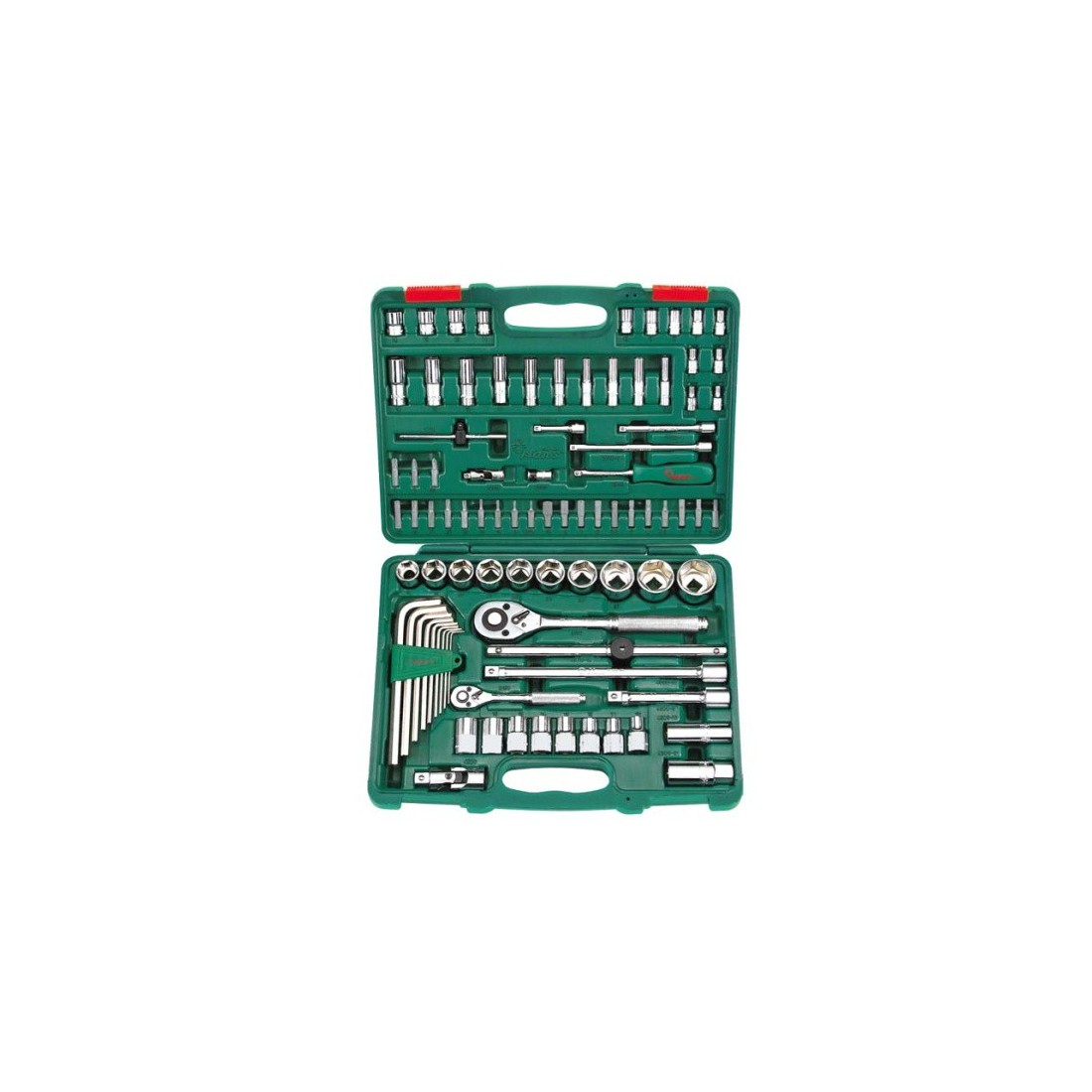 Įrankių kompl. 1/4"- 1/2" (88vnt) HANS (TK-88)