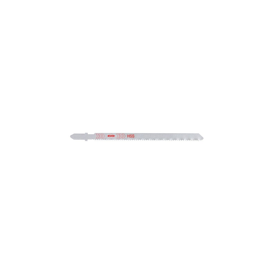 Geležtė siaurapj. metalui 132x7.7x1.25 8 Tpi (5vnt.) RUKO (321 8017)