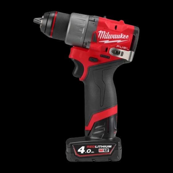 Akum. gręžtuvas su priedu M12 FDD-402XA MILWAUKEE