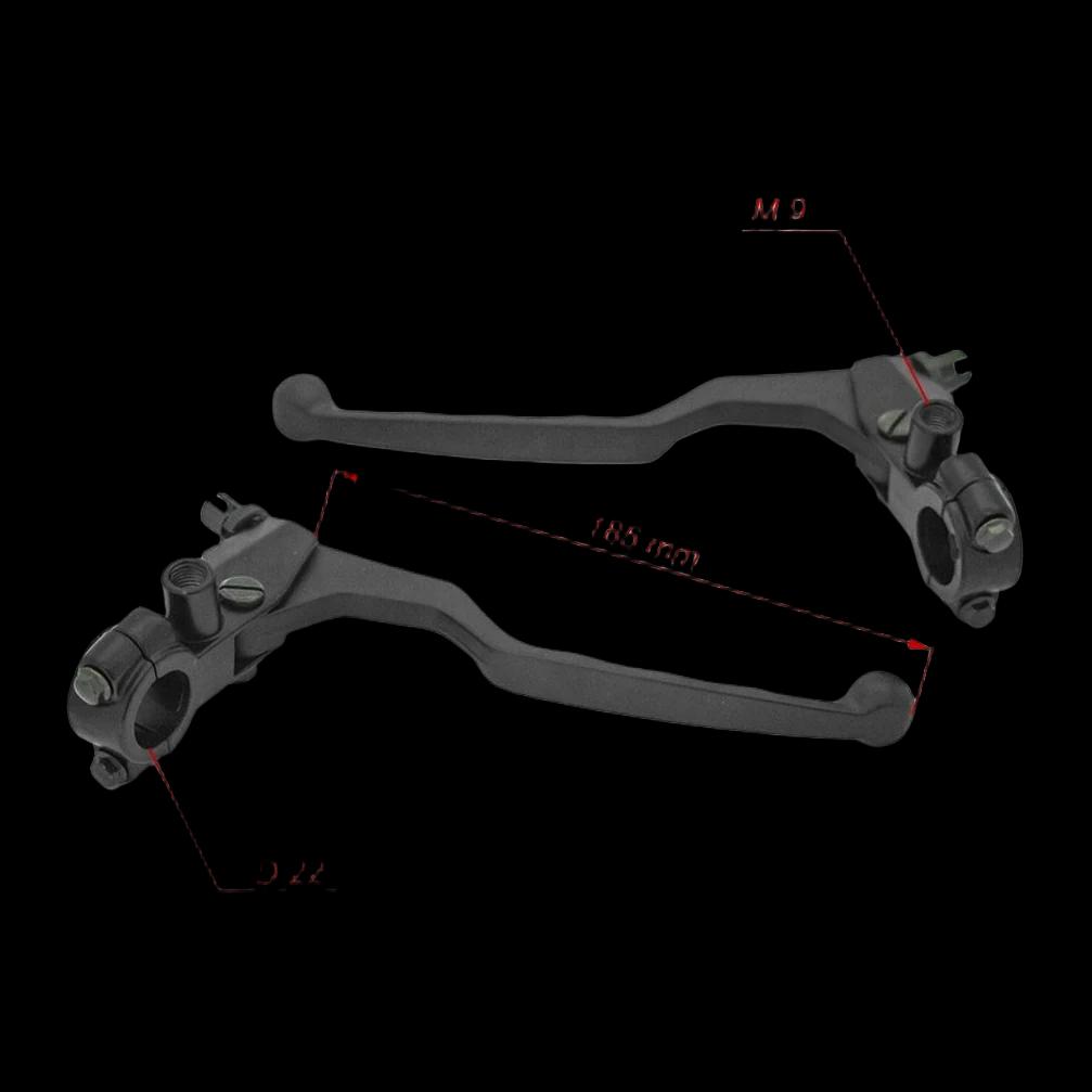 Pair of brake levers with caliper TO-202