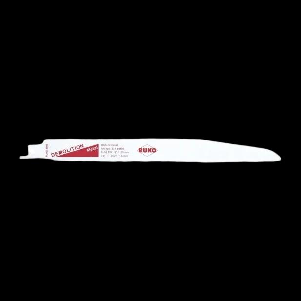 Полотно для сабельной пилы универсальное 228x21x1.6 8-10 Tpi (5 шт.) RUKO (331 89895)