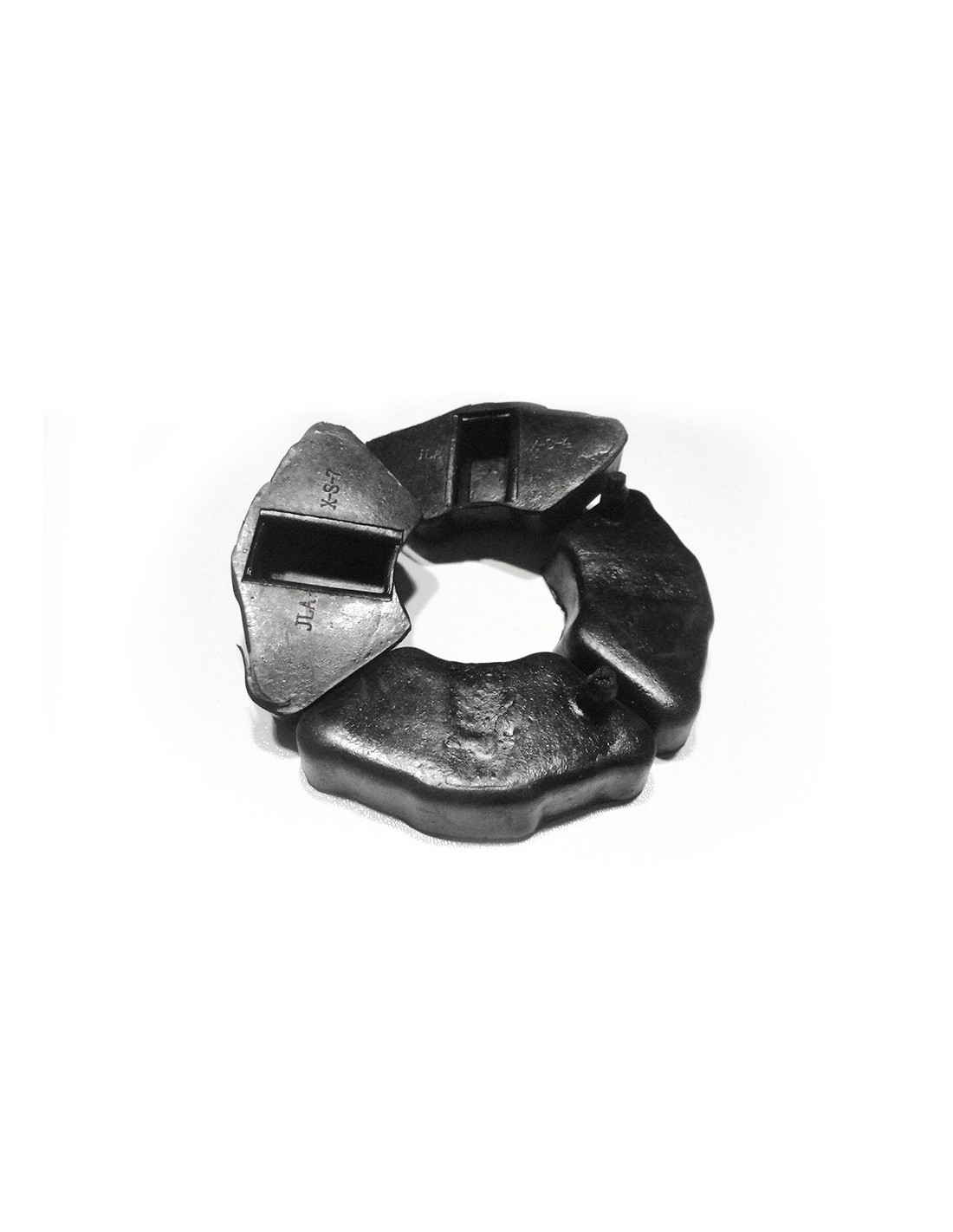 Rear hub rubber inserts - dampers DELTA