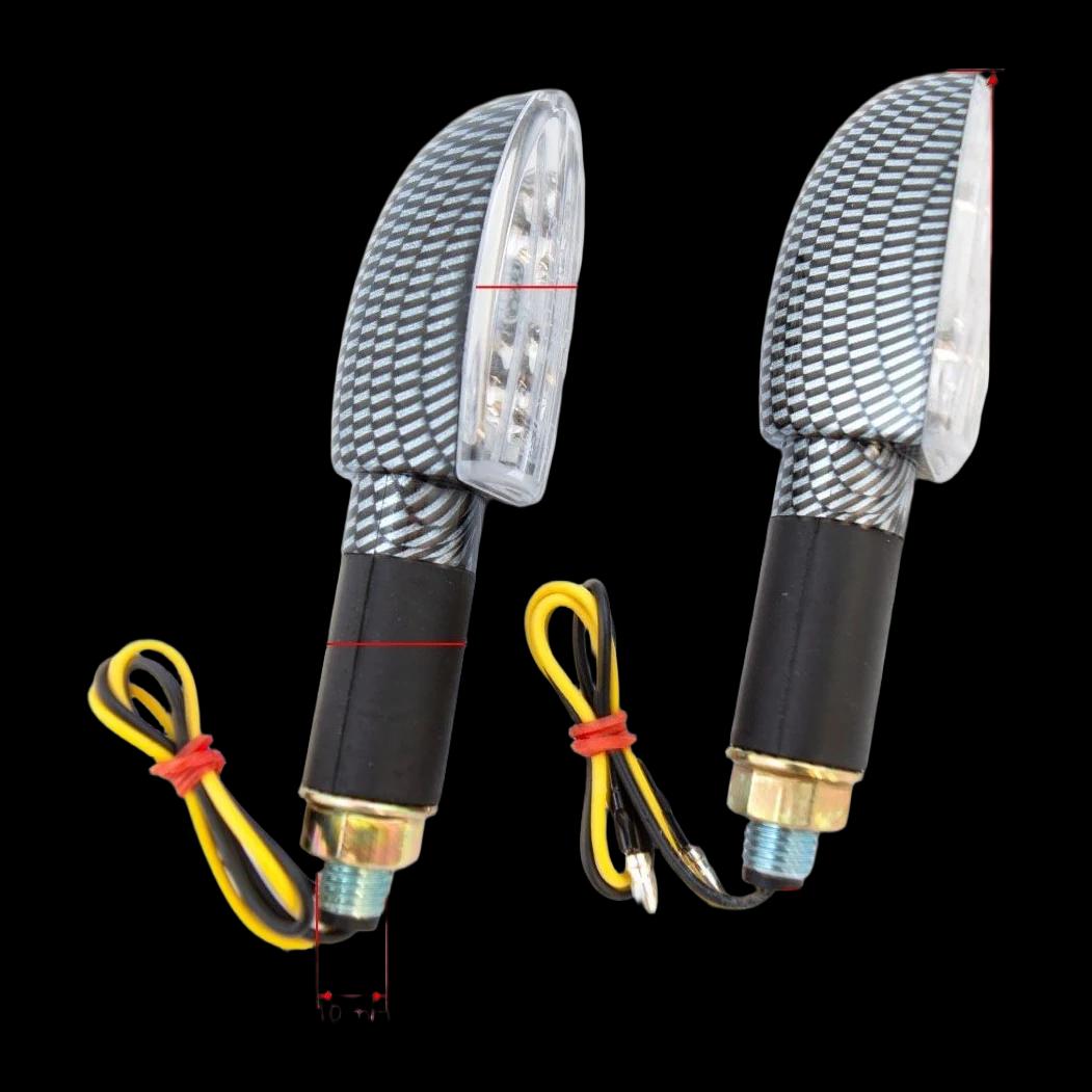 Указатель поворота LED MTT-046 с маркировкой EC, карбон