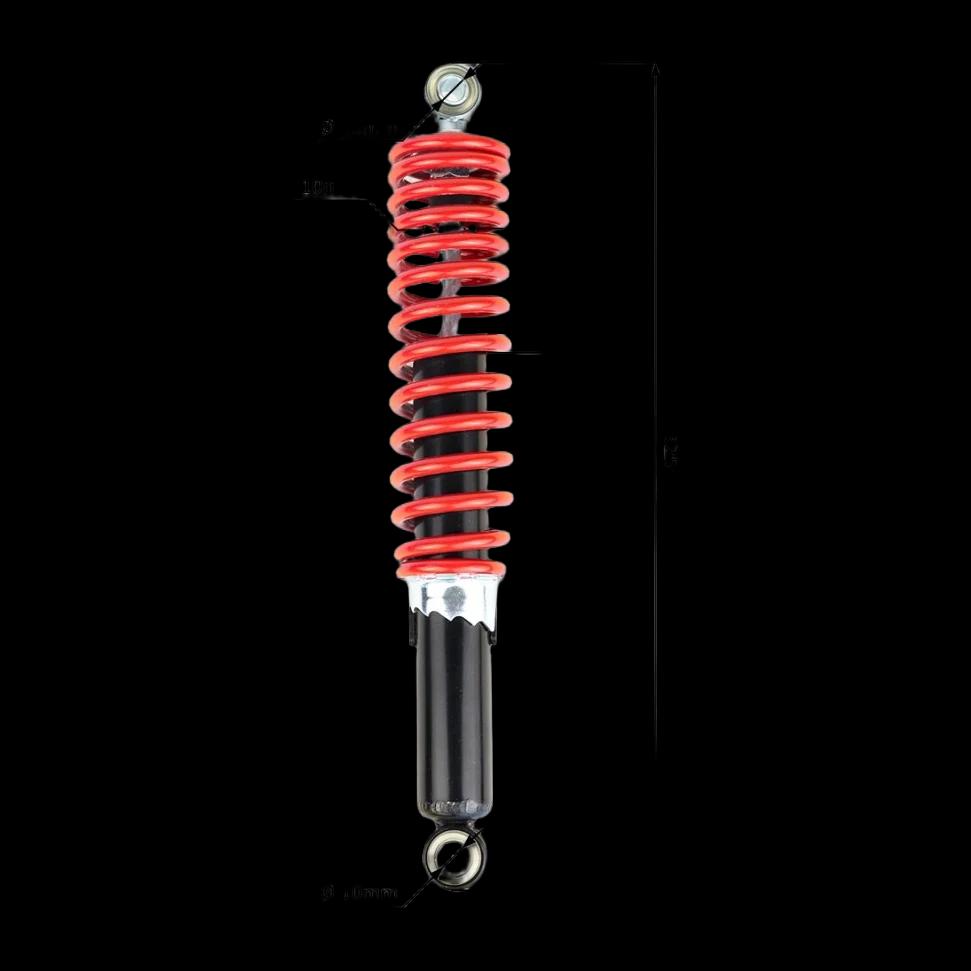 Shock absorber height between axles 325mm spring 7mm