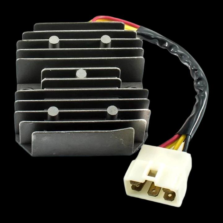 Sprieguma regulatora relejs 5 vadi (3 dzelteni 1 melns 1 sarkans)