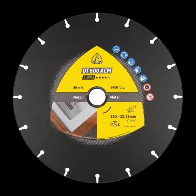 Deimantinis diskas KLINGSPOR DT 600 ACM Supra