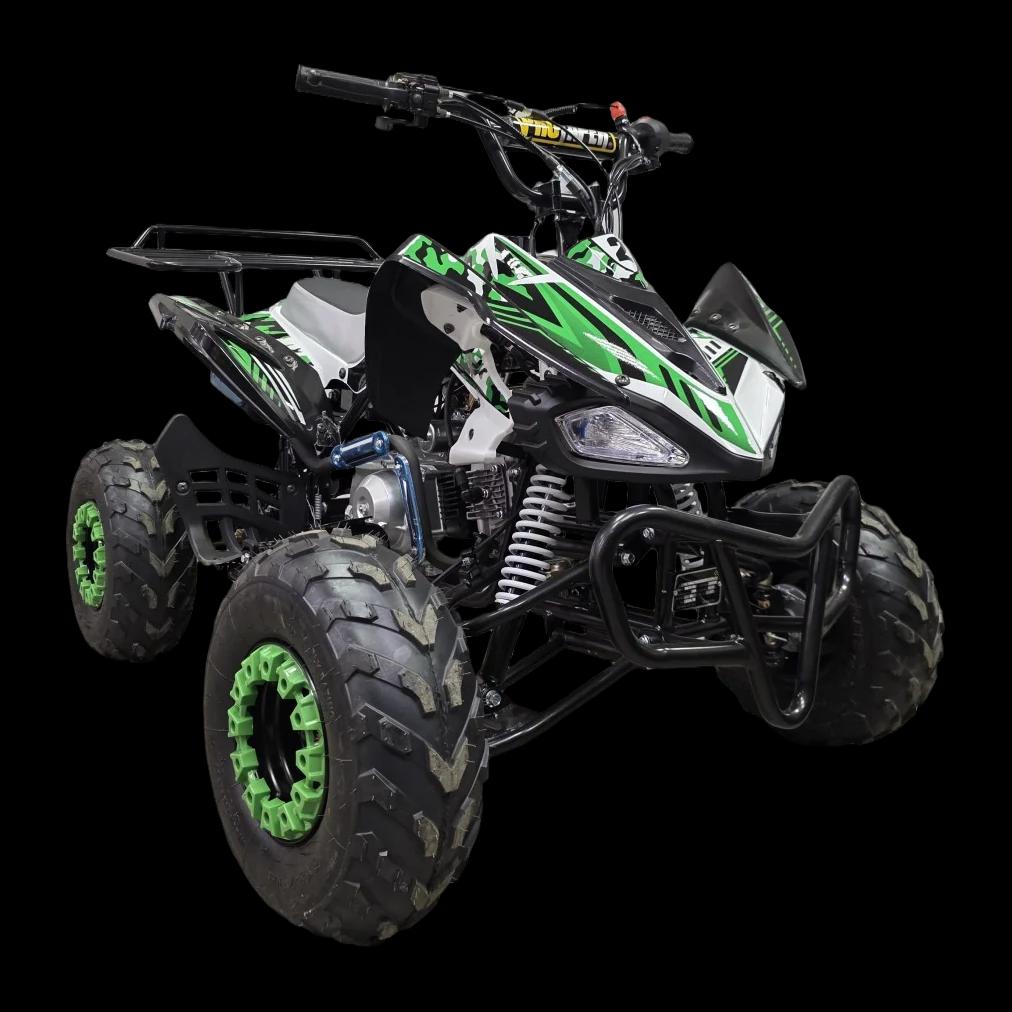 Keturratis 7' 125cc QWATV-02CQ žalias/juodas — nuotrauka 1