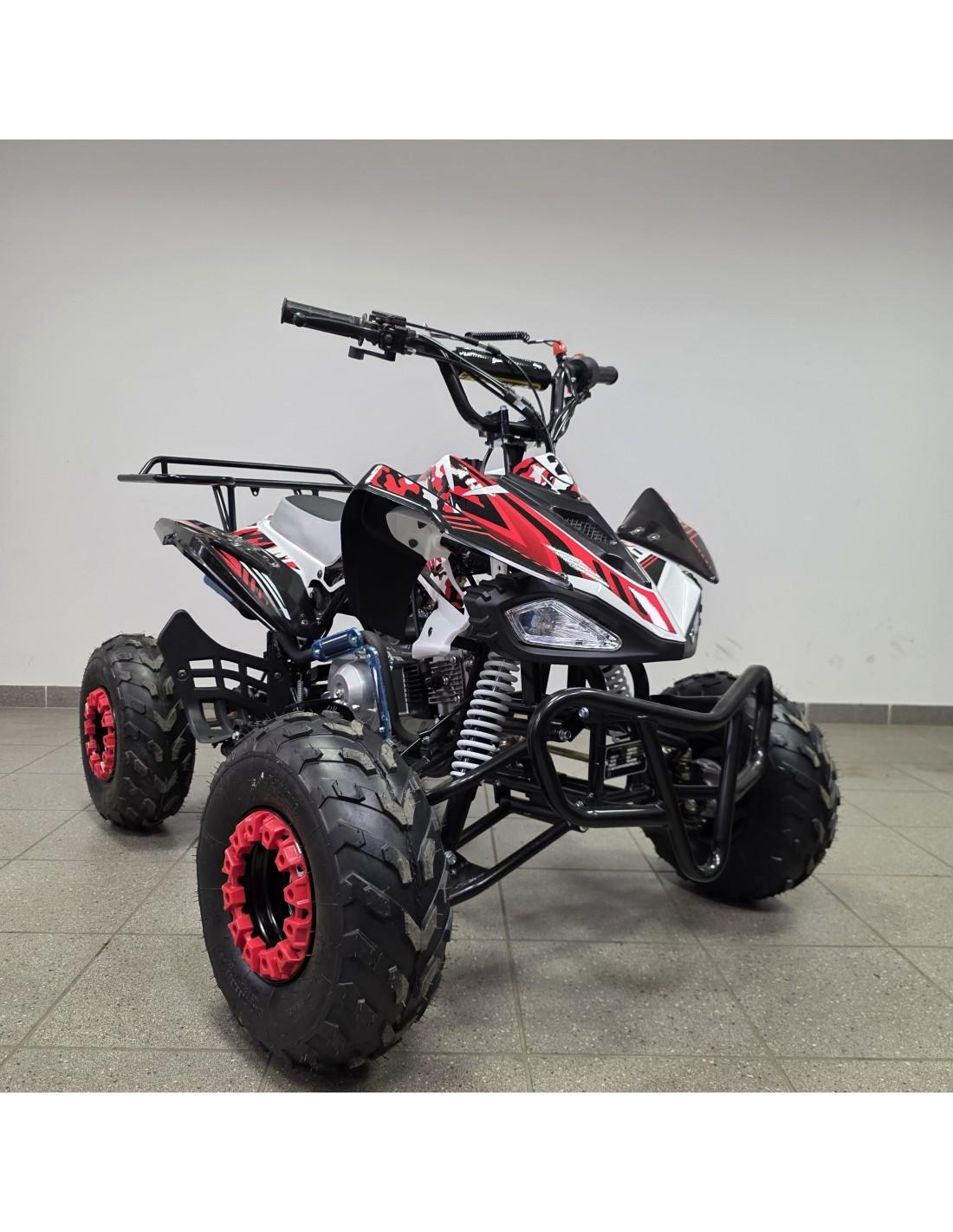 Keturratis 7' 125cc QWATV-02CQ raudonas/juodas