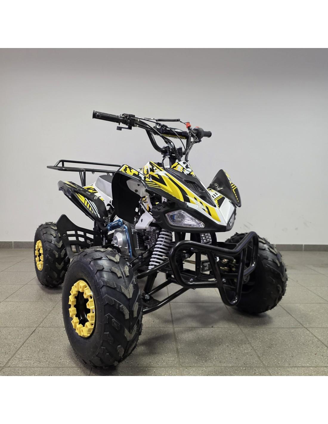 Keturratis 7' 125cc QWATV-02CQ geltonas/juodas