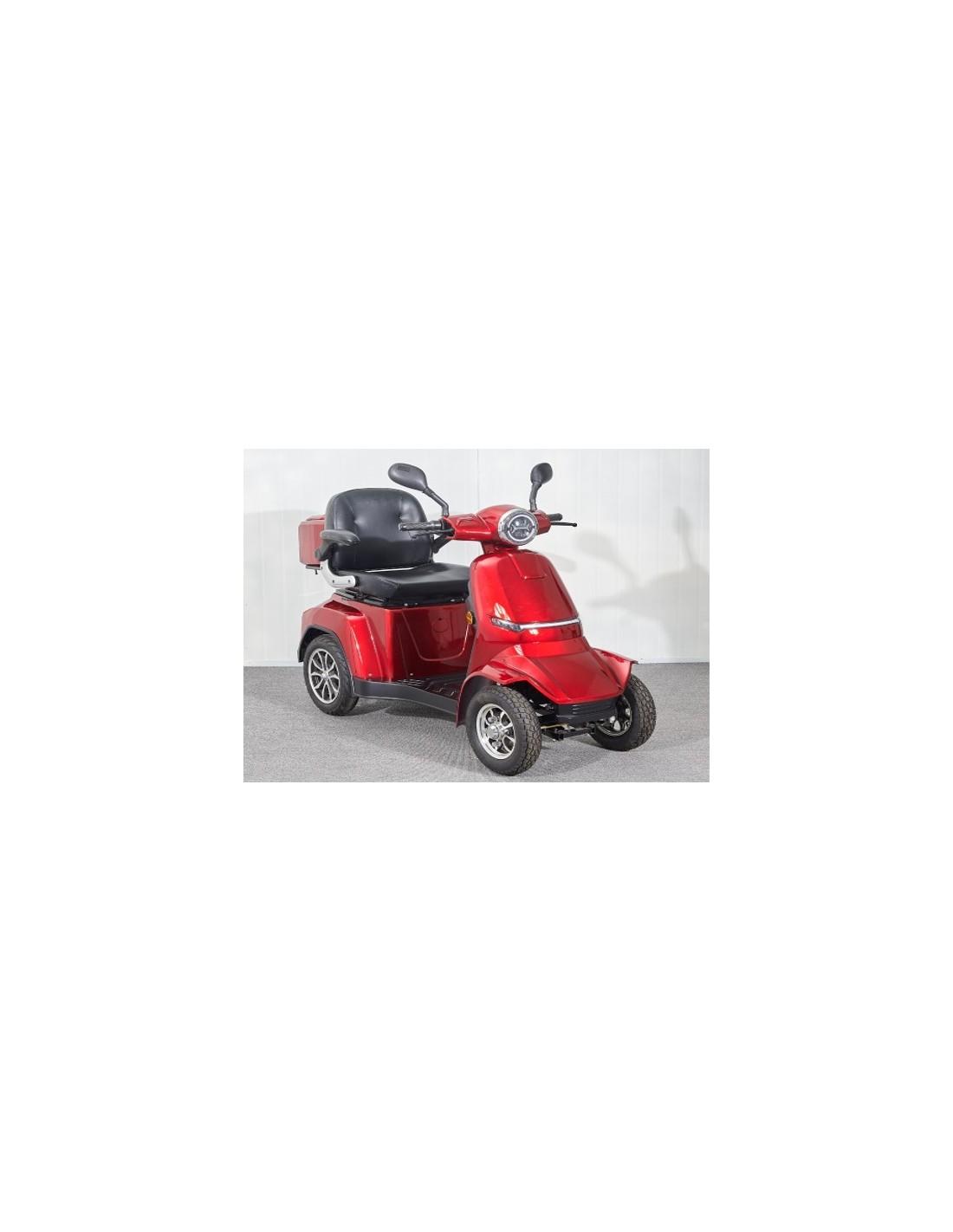 Elektrinis keturratis  senjorams CL-2N04-2 60V LITHIUM 20Ah 25km/h raudonas