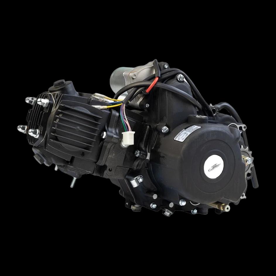 Variklis JH 110 su pusiauautomatine greičių dėže — nuotrauka 1