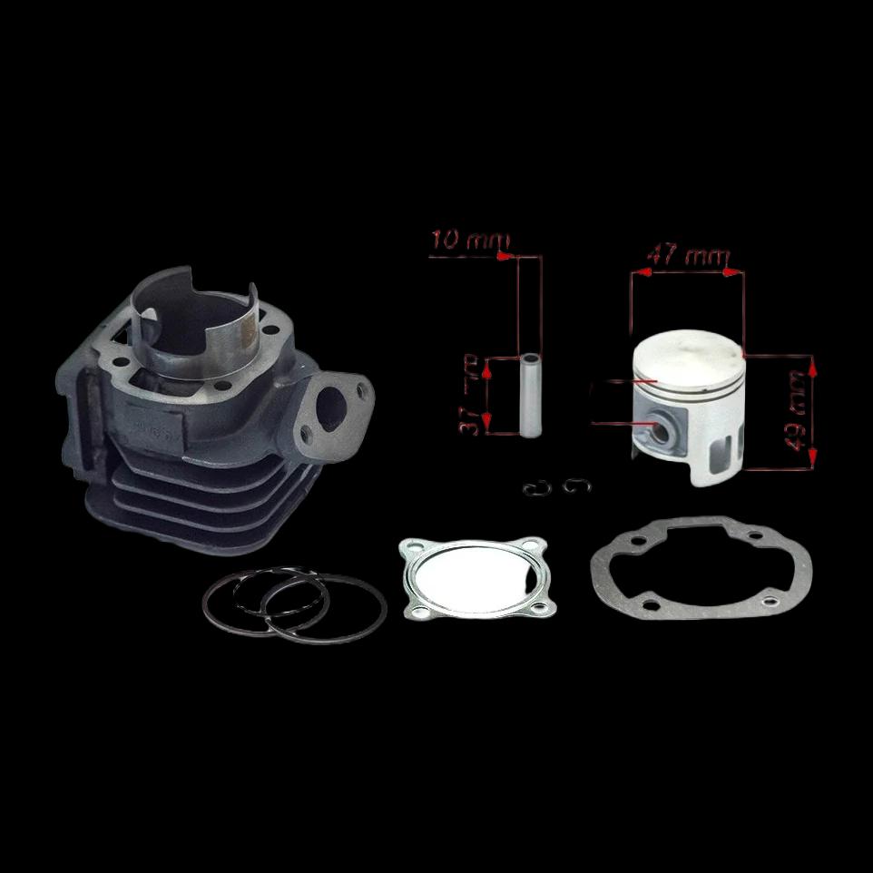 Cilindras su stūmokliu YAMAHA BWS 80 TW — nuotrauka 1