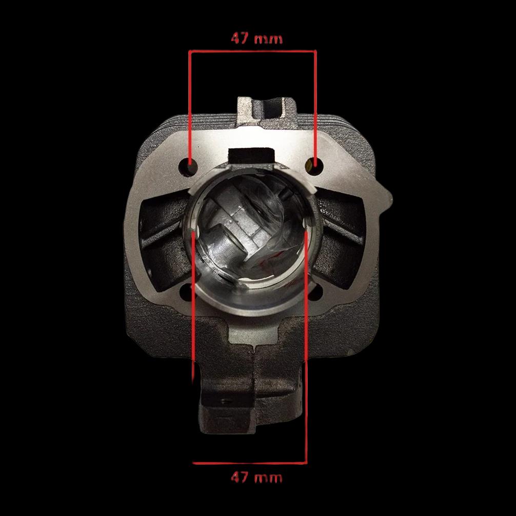 Cilindras su stūmokliu PEUGEOT LUDIX 80 47mm TW — nuotrauka 1