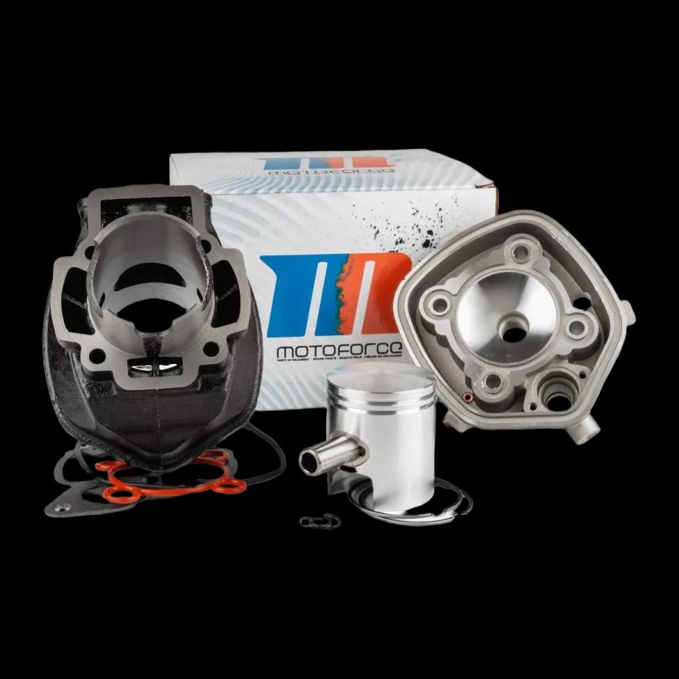 Cilindras su stūmokliu + galva MOTOFORCE racing cast iron PIAGGIO 70cc pentagonal LC
