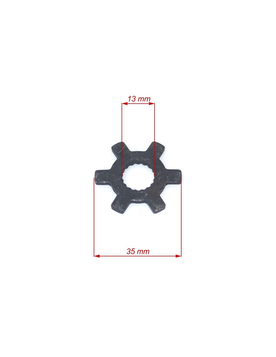 Variatoriaus lėkštelės žvaigždė 13mm YAMAHA — nuotrauka 1