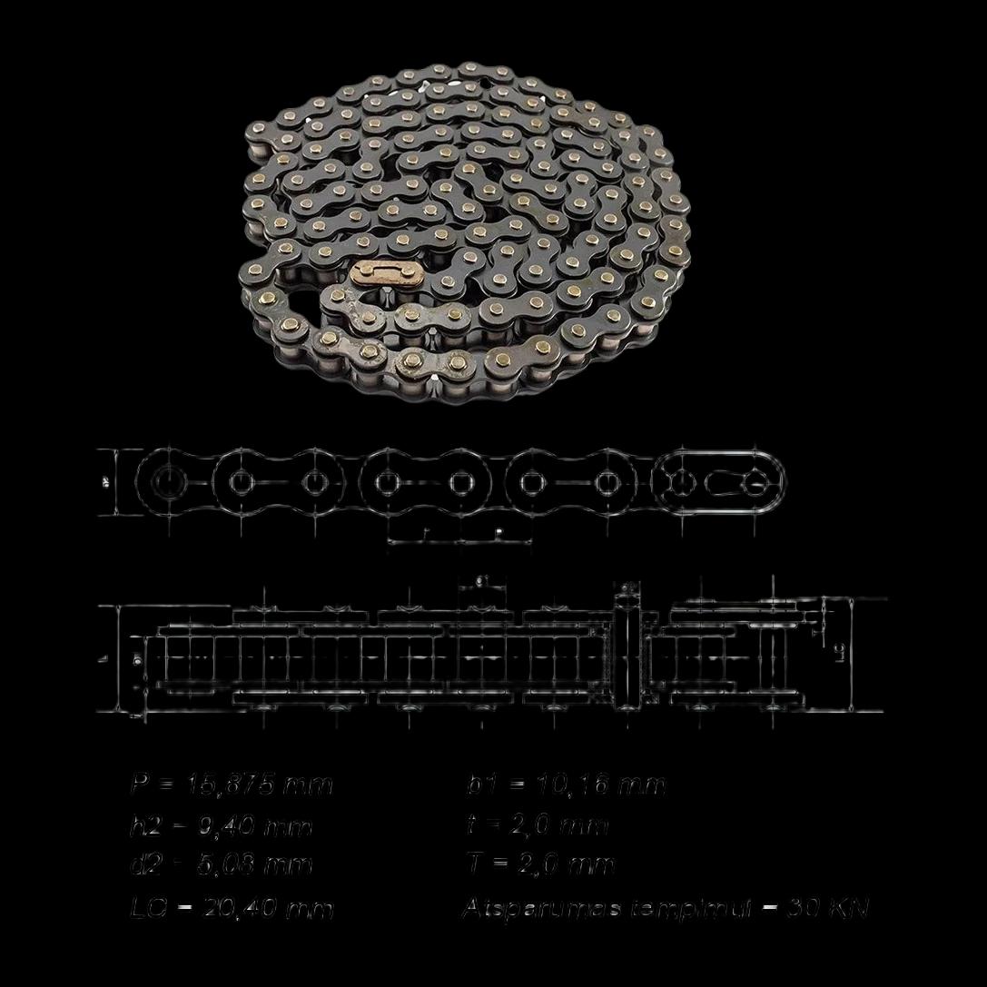 Цепь 530H простая