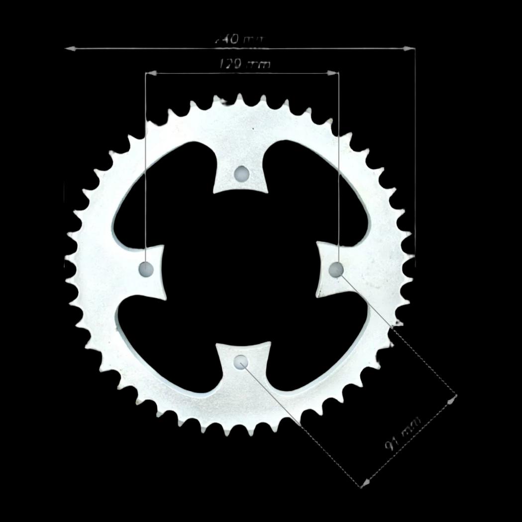 Žvaigždė galinė 530 45T D129mm — nuotrauka 1