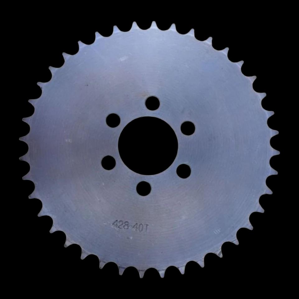 Žvaigždė galinė 428 40T D37mm tvirinama šplikomis — nuotrauka 1