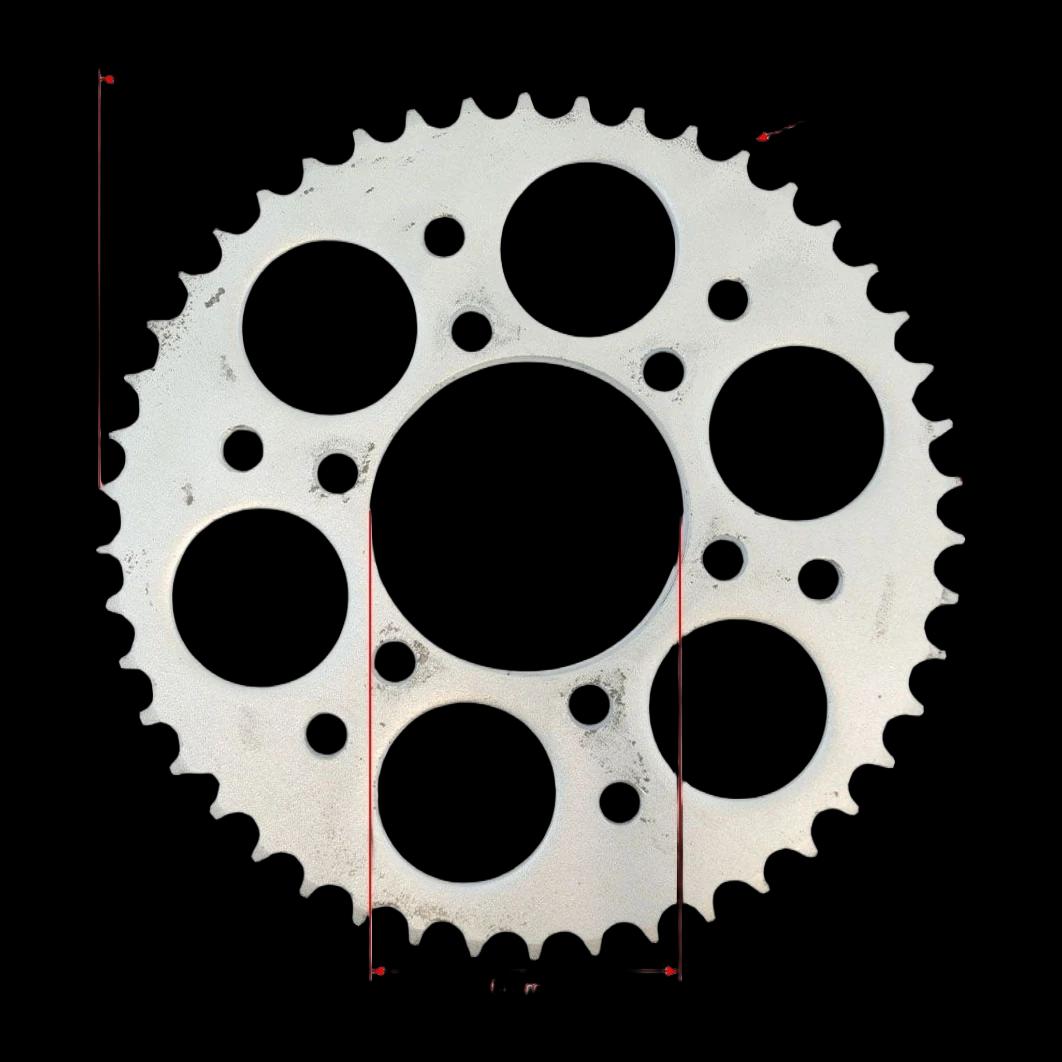 Žvaigždė galinė 428 46T D68mm — nuotrauka 1