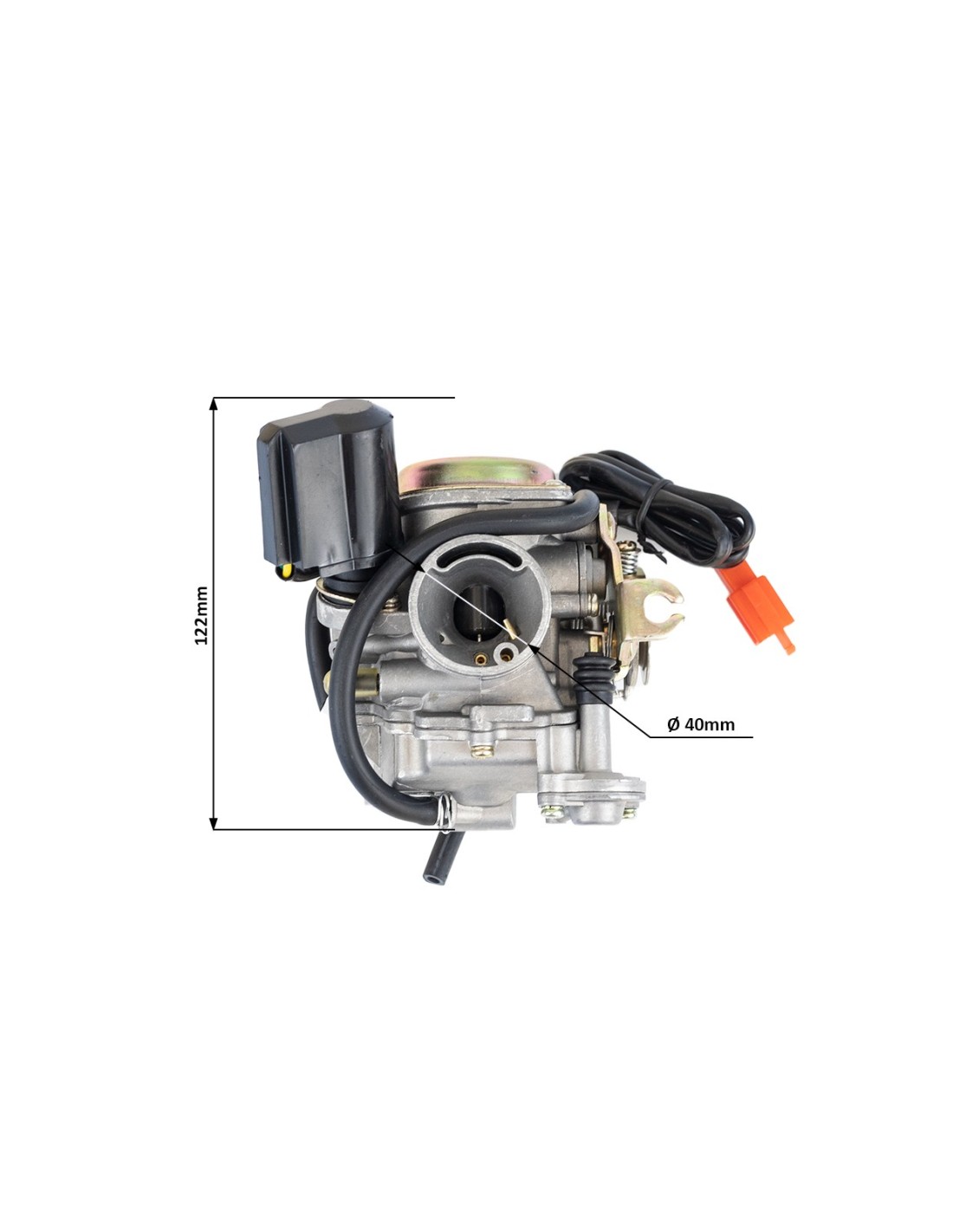 Karbiuratorius GY6 50cc TAIVANAS — nuotrauka 1