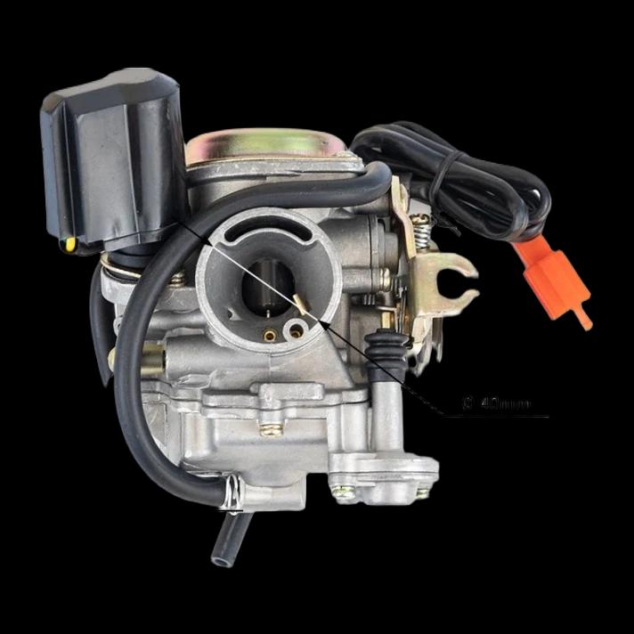 Karbiuratorius GY6 50cc TAIVANAS — nuotrauka 1