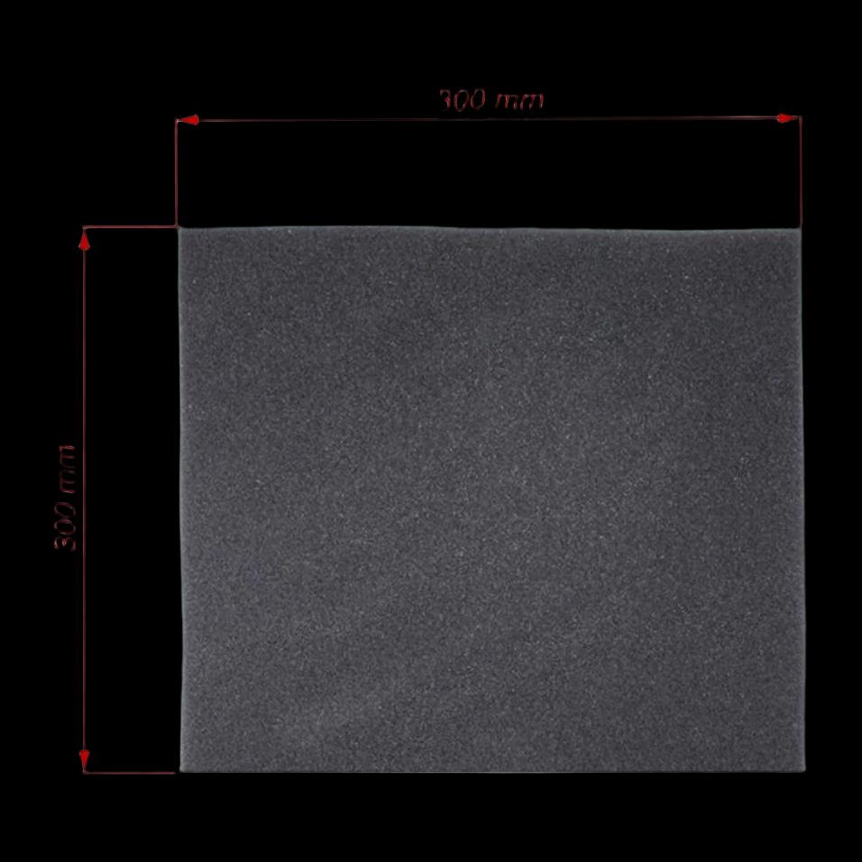 Oro filtro filtruojanti medžiaga 33x33cm 10mm — nuotrauka 1