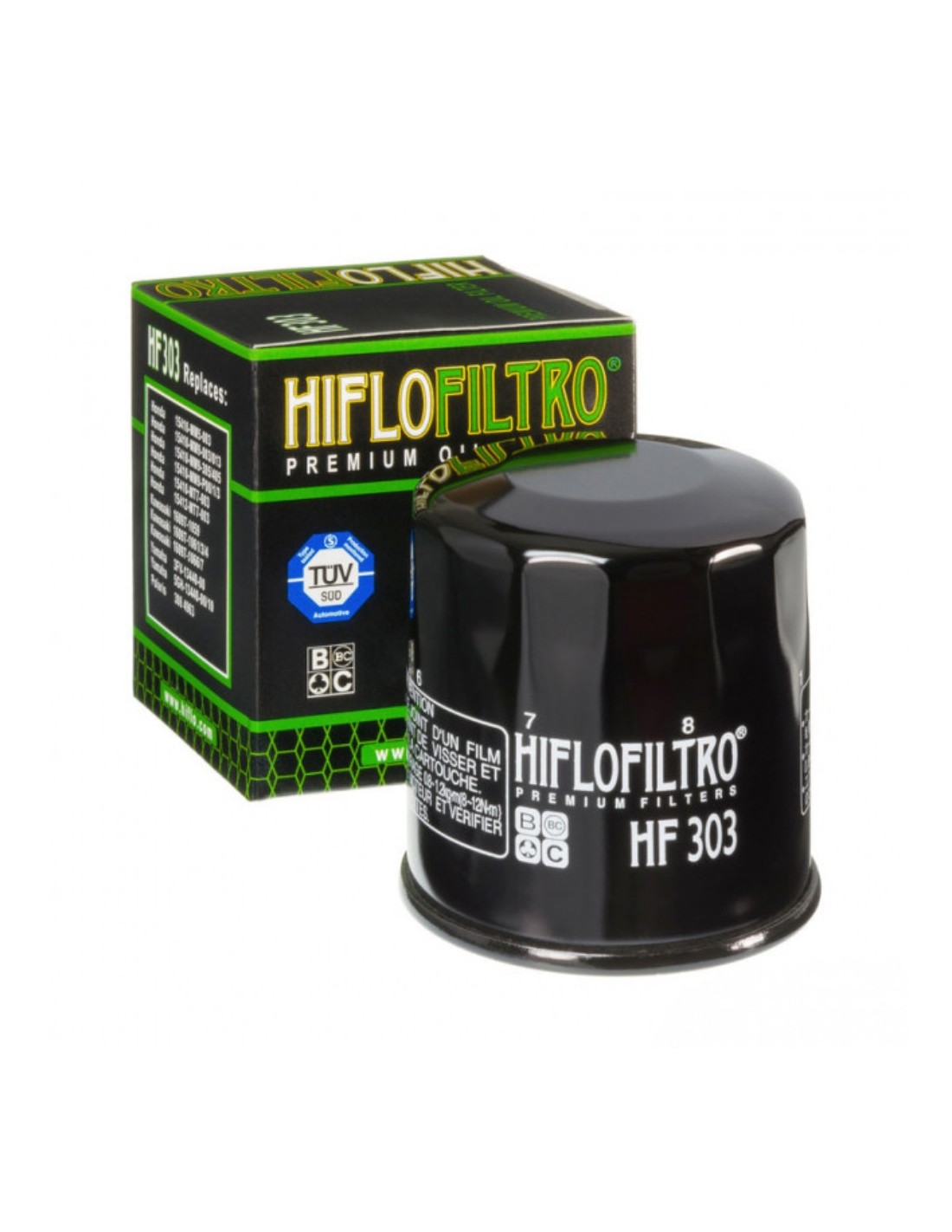 Alyvos filtras HIFLO HF303 — nuotrauka 1