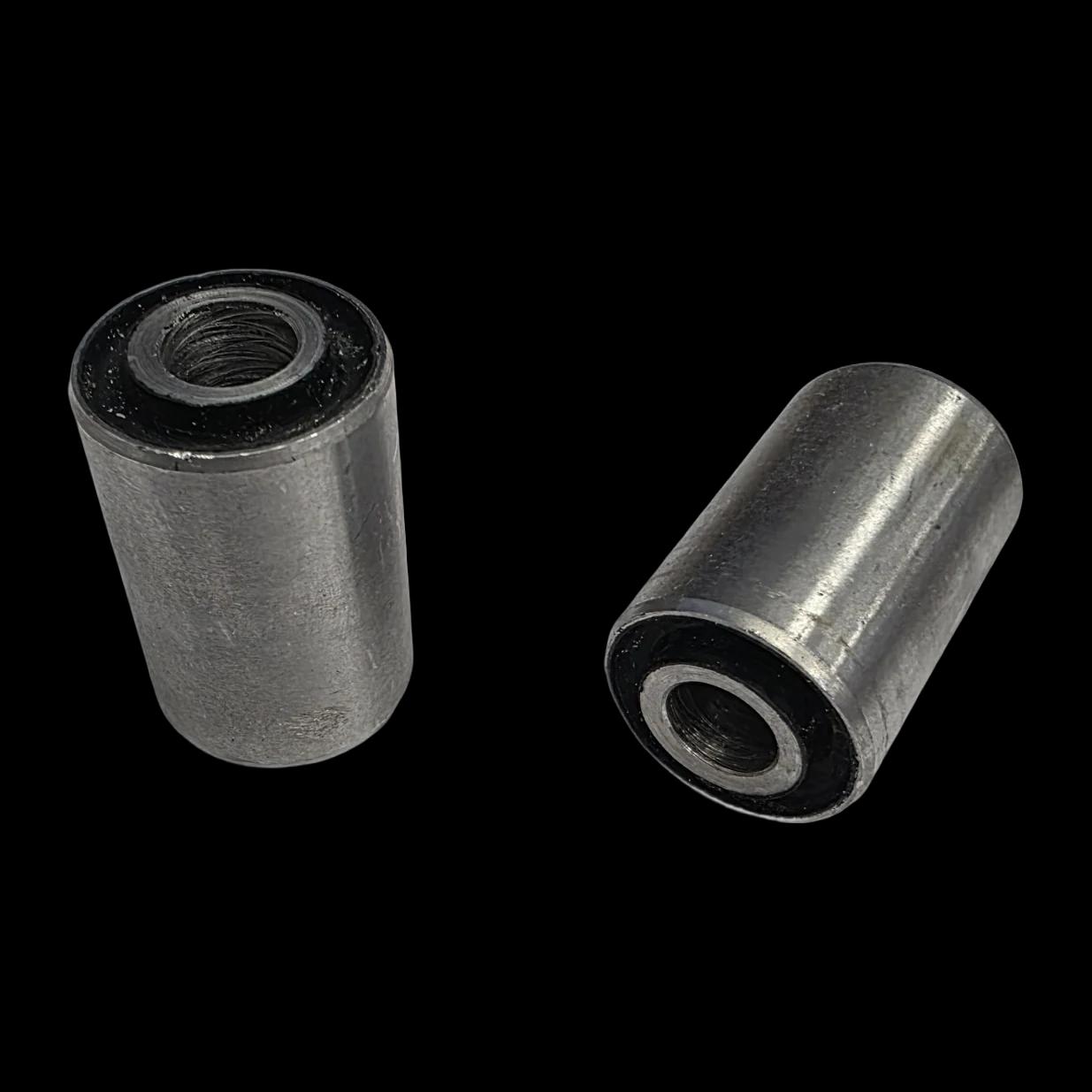 Puks metall-kumm-metall 25x40-D10