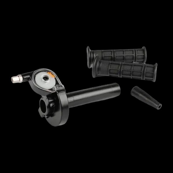 Throttle body with nozzle black MOTOFORCE short stroke