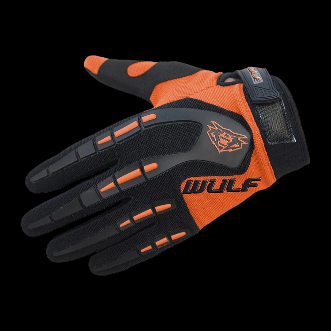 Pirštinės WULFSPORT ATTACK M/X oranžinė — nuotrauka 1