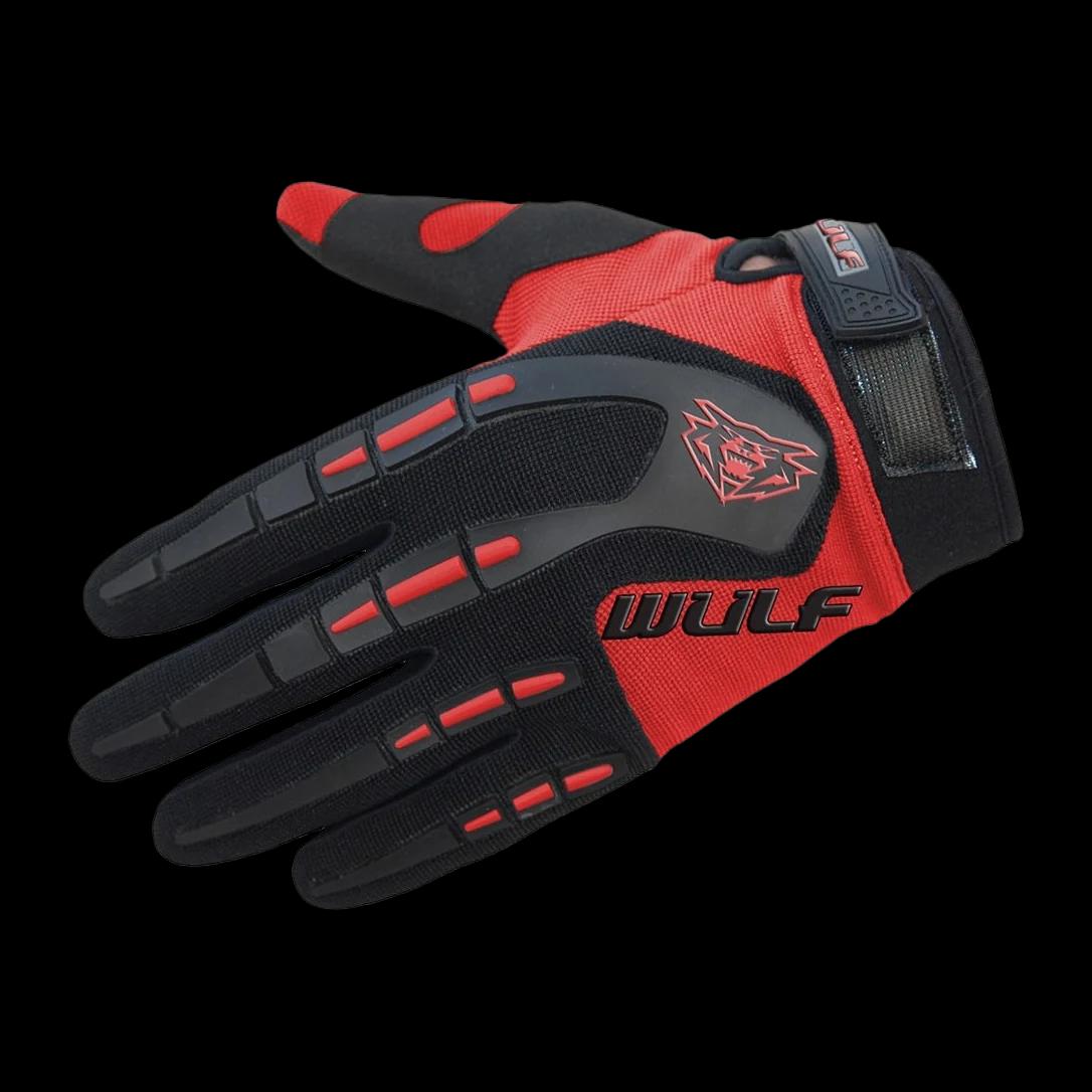 Перчатки WULFSPORT ATTACK M/X детские красные XXXS