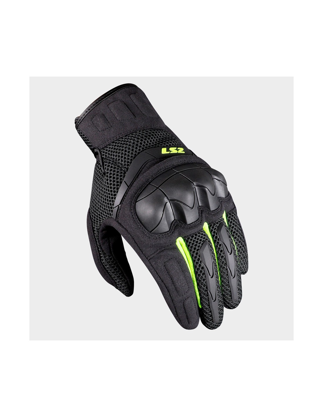 Pirštinės LS2 KUBRA MAN BLACK S — nuotrauka 1