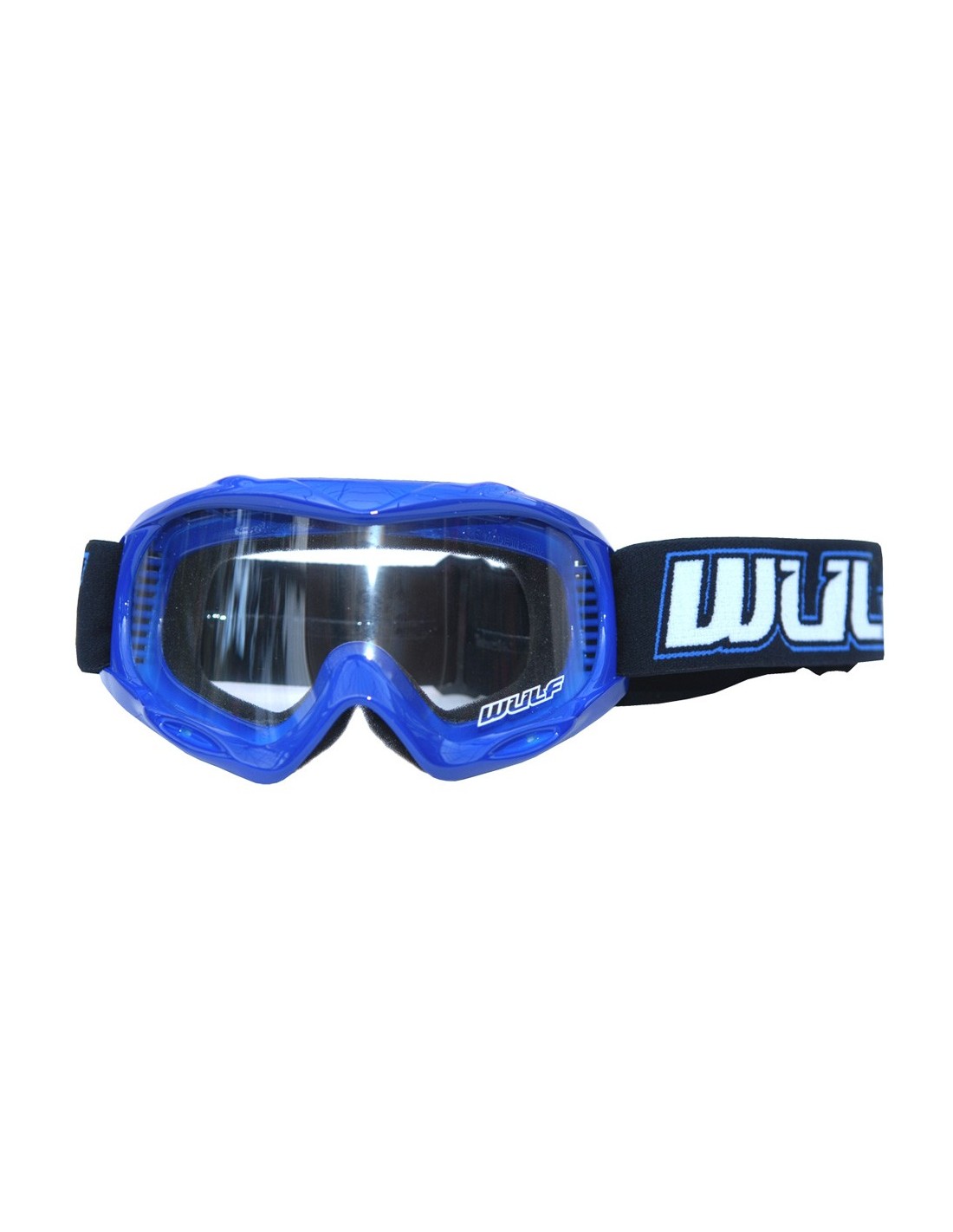 M/X akiniai WULFSPORT ABSTRACT vaikiški mėlyni