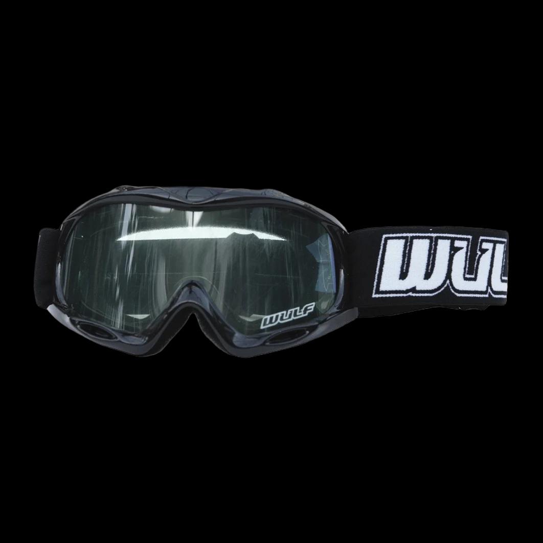 M/X akiniai WULFSPORT ABSTRACT vaikiški juodi