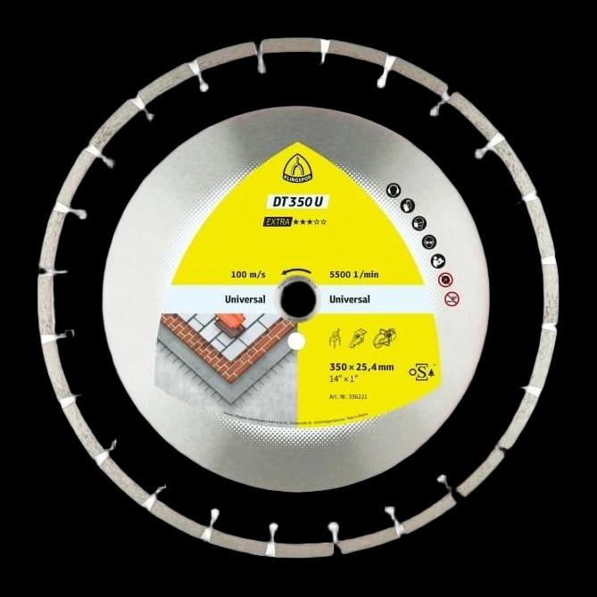 Deimantinis diskas KLINGSPOR DT 350 U Extra — nuotrauka 1