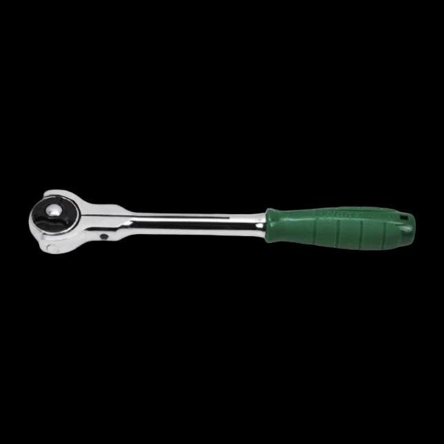 Terkšlė vartoma plast. rankena 1/4" 360° 165mm HANS (2133SGQ)