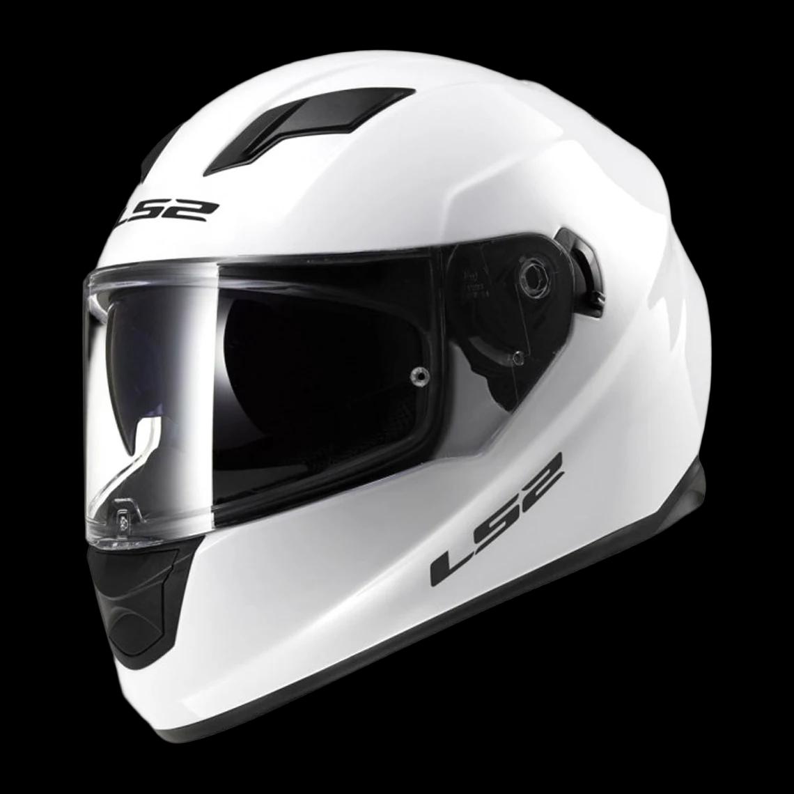 Šalmas LS2 STREAM EVO SOLID WHITE S — nuotrauka 1