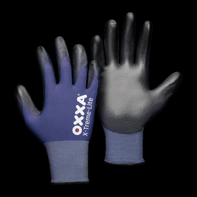 Pirštinės nailoninės, labai plonos, padengtos PU OXXA X-TREME LITE — nuotrauka 1