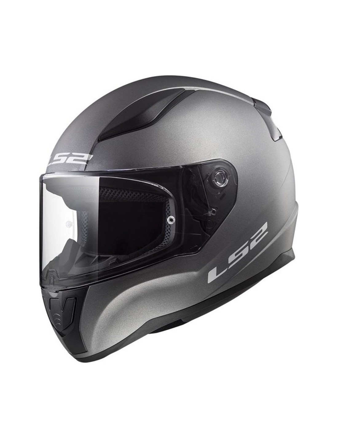 Šalmas LS2 RAPID SOLID MATT TITANIUM M — nuotrauka 1