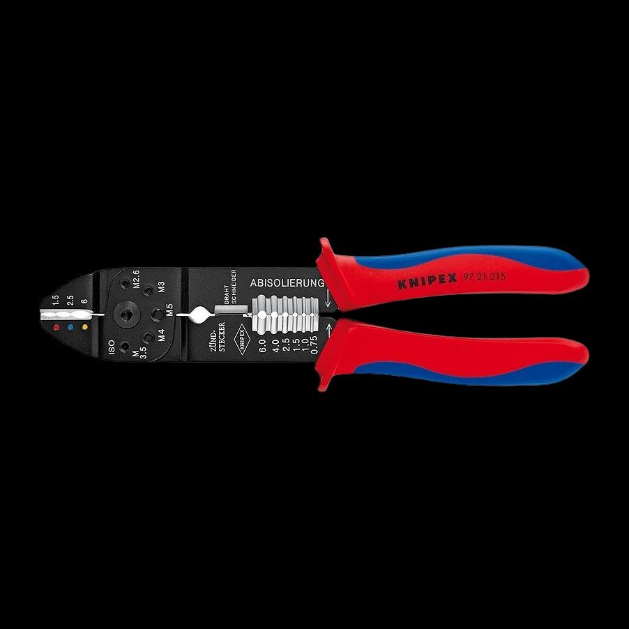 Replės kontaktams ir laidams 0.5-6 mm² Knipex (215) — nuotrauka 1