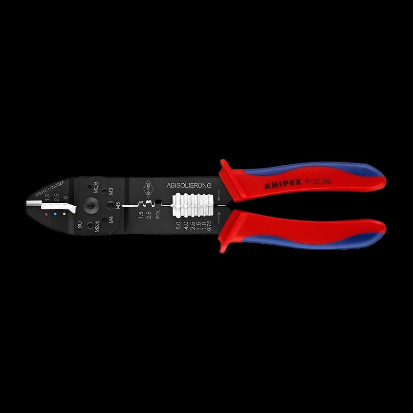 Replės kontaktams ir laidams 0.5-6 mm² Knipex (240) — nuotrauka 1