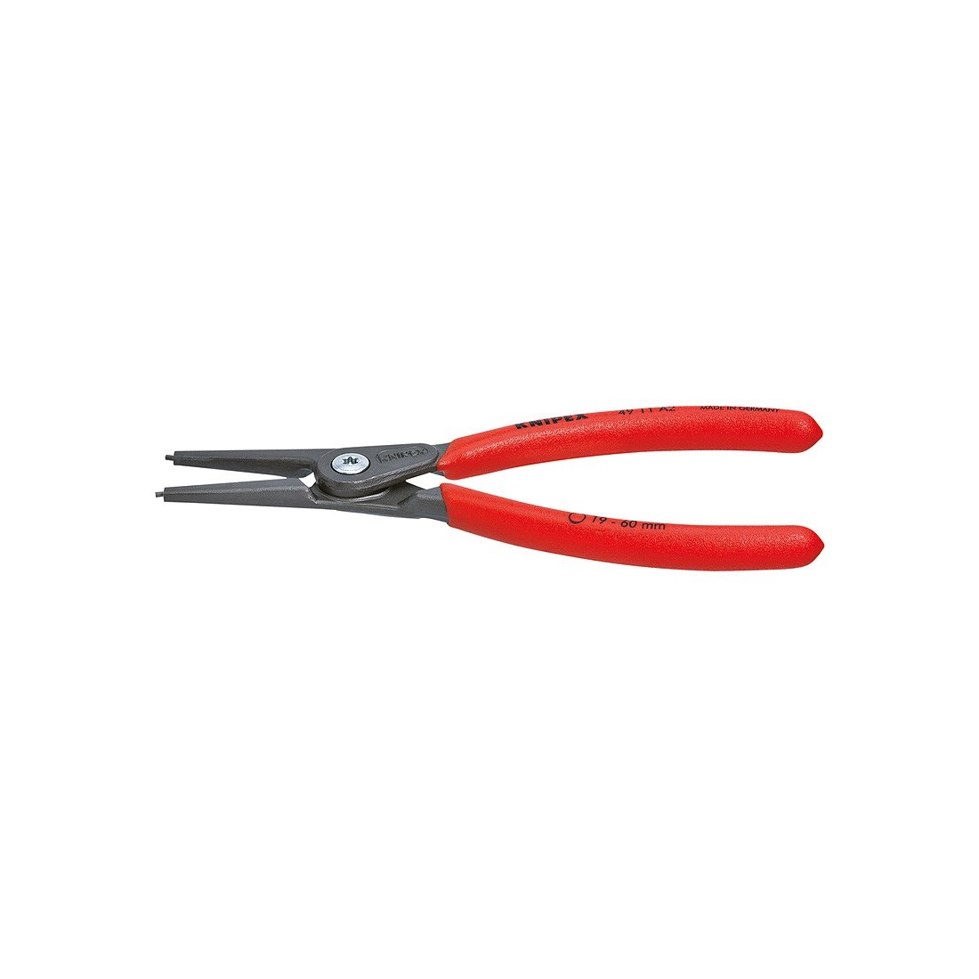 Replės žiedams išoriniams Ø19-60mm tiesios Knipex (49 11 A2)
