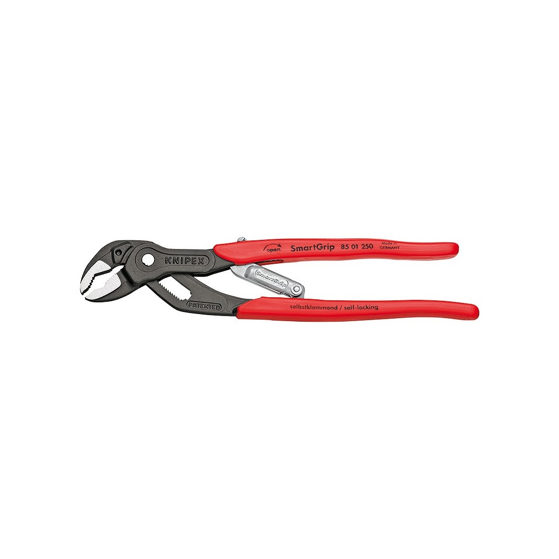 Replės santechninės SMARTGRIP 250mm Knipex (85 01 250)