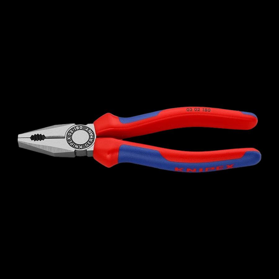 Replės kombinuotos 180mm Knipex (03 02 180) — nuotrauka 1