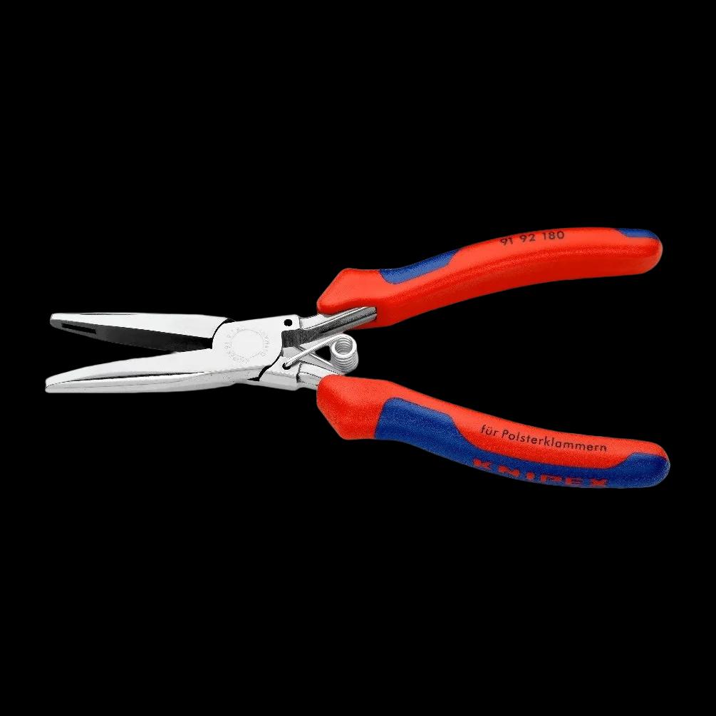 Replės kabėms suspausti 180mm Knipex (91 92 180) — nuotrauka 1