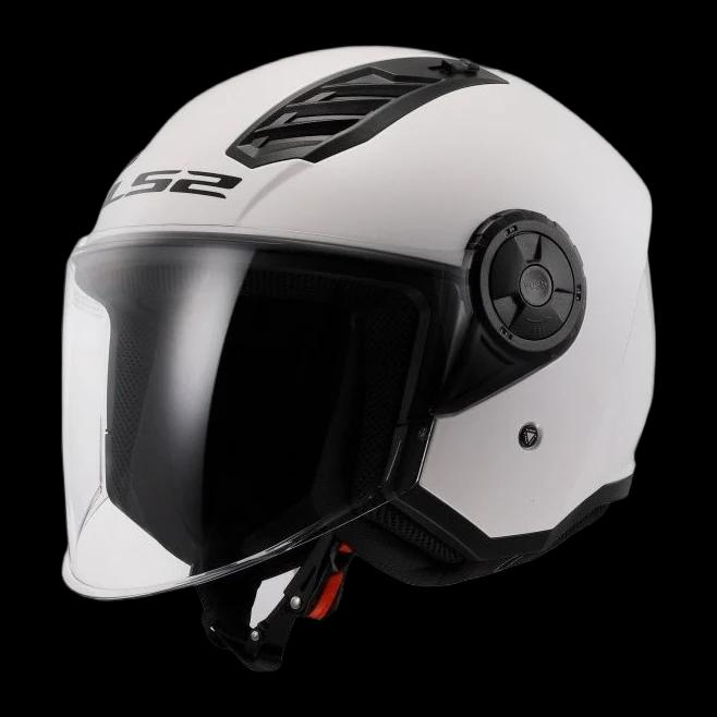 Šalmas LS2 OF AIRFLOW SOLID WHITE
