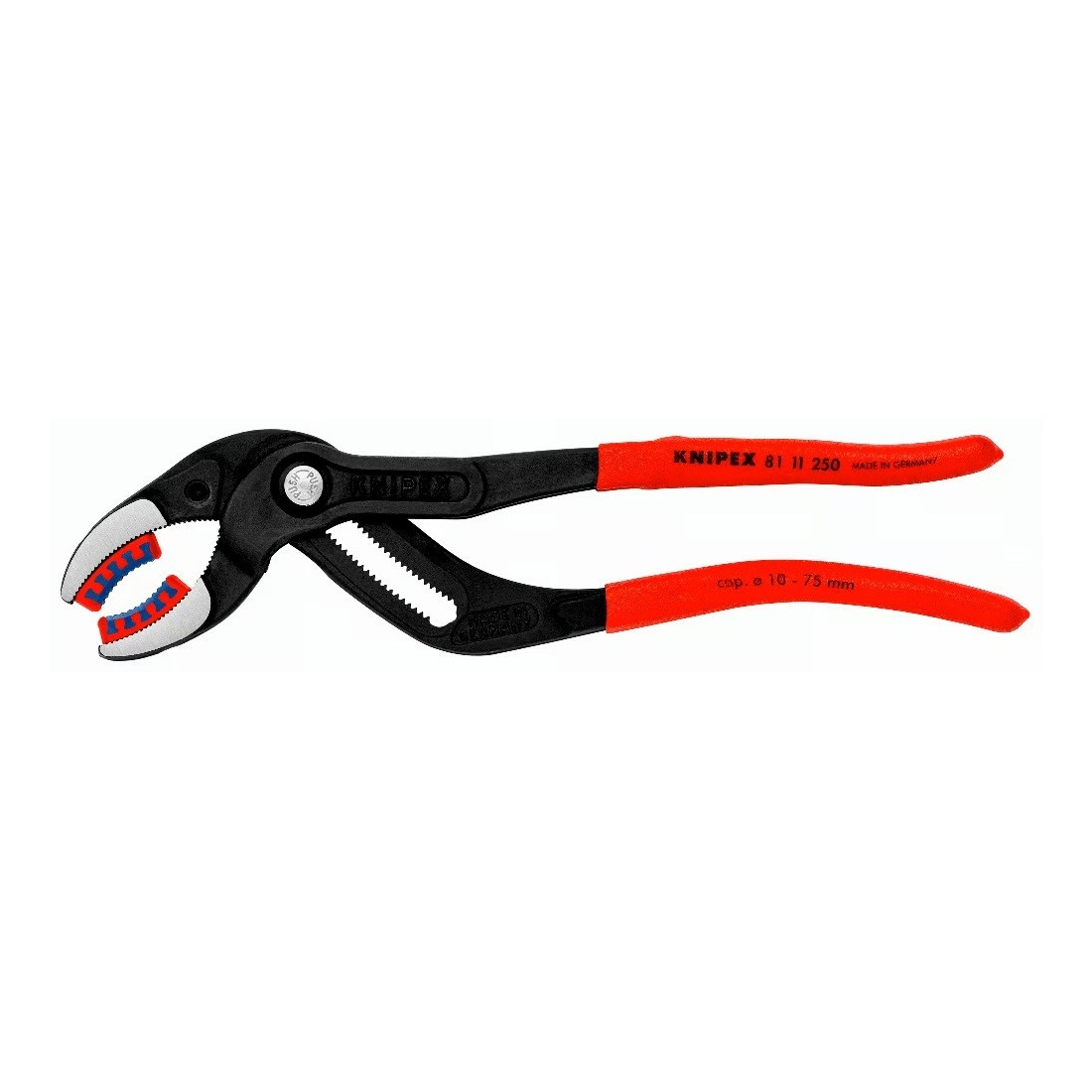 Replės santechninės su plastiku 250mm Knipex (81 11 250)