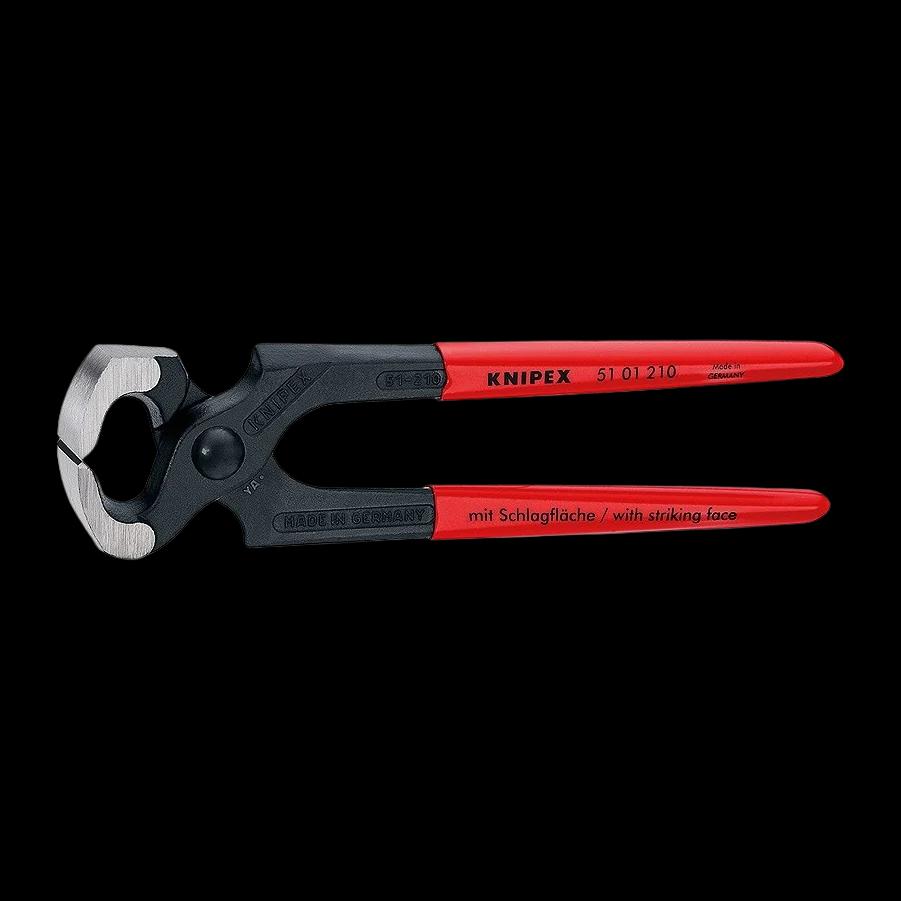 Žnyplės priekinio kirpimo-viniatraukiai CARPENTERS' Knipex (51 01 210) — nuotrauka 1