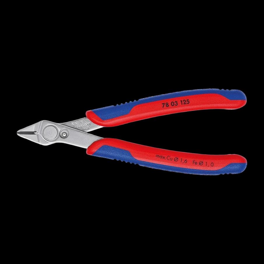 Znyples smulkiems elektronikos darbams Knipex (78 03 125)