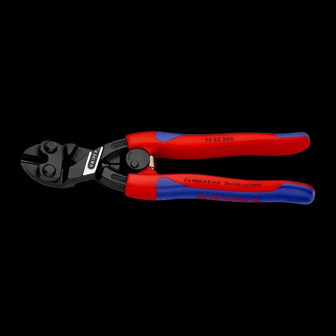 Žnyplės šoninio kirpimo Ø6mm 200mm Knipex (72 62 200) — nuotrauka 1